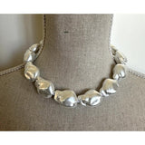 Barbara Baroque Shell Pearl 20 - 26mm Necklace 45cm - Pure Apotheca
