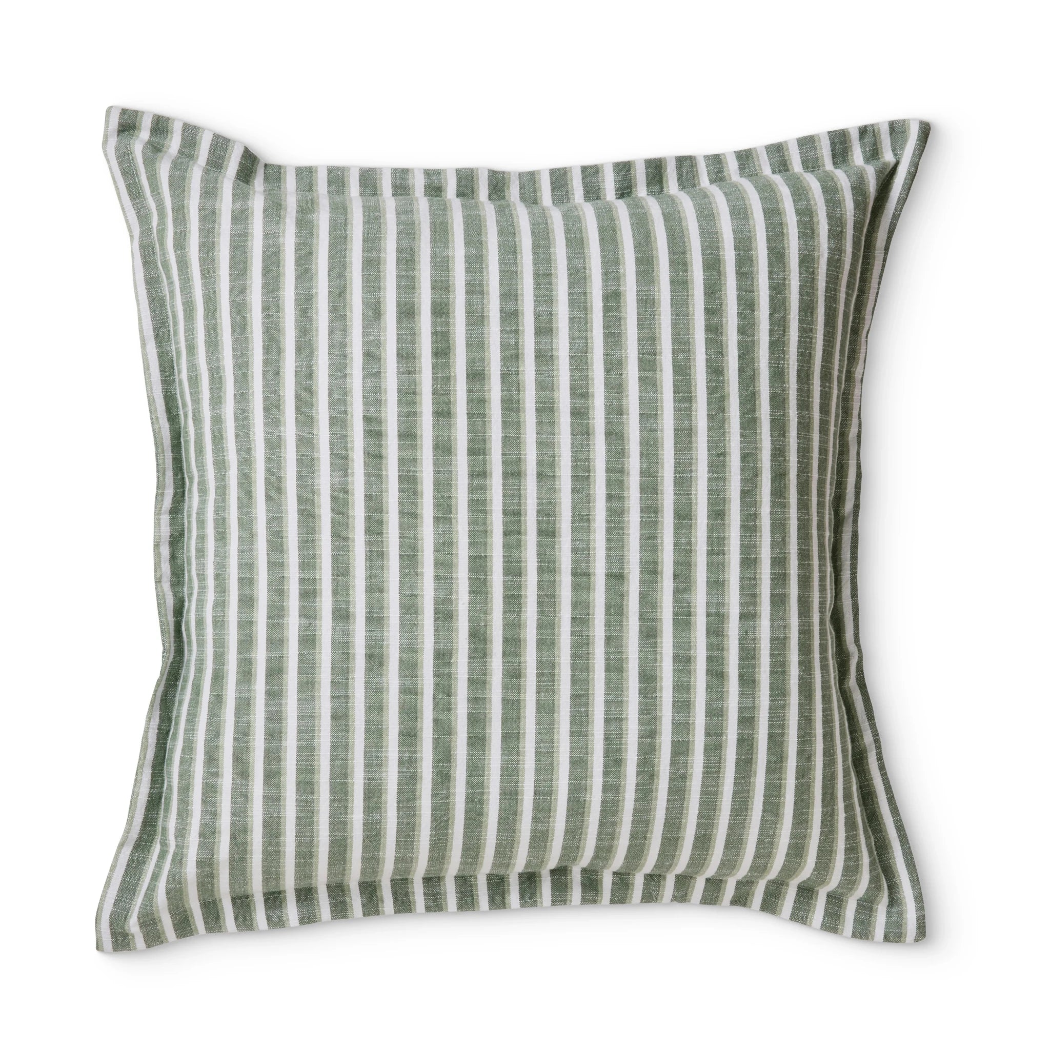 BATHURST GREEN STRIPE CUSHION 50CM - Pure Apotheca