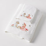 Bear Adventures Bath Towel & Face Washer in Organza Bag - Pure Apotheca