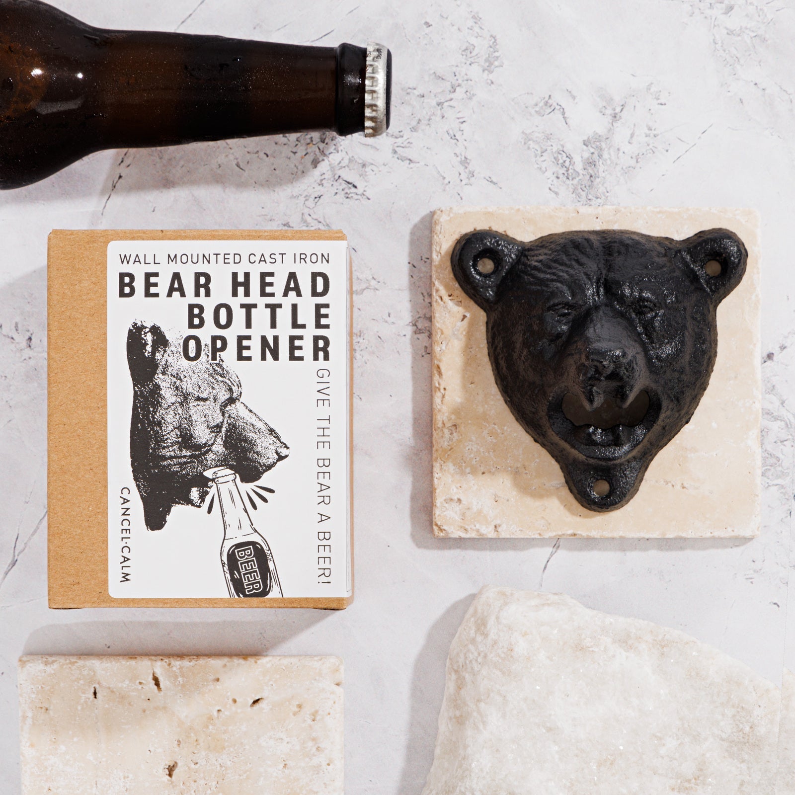 Bear Head Bottle Opener - Pure Apotheca