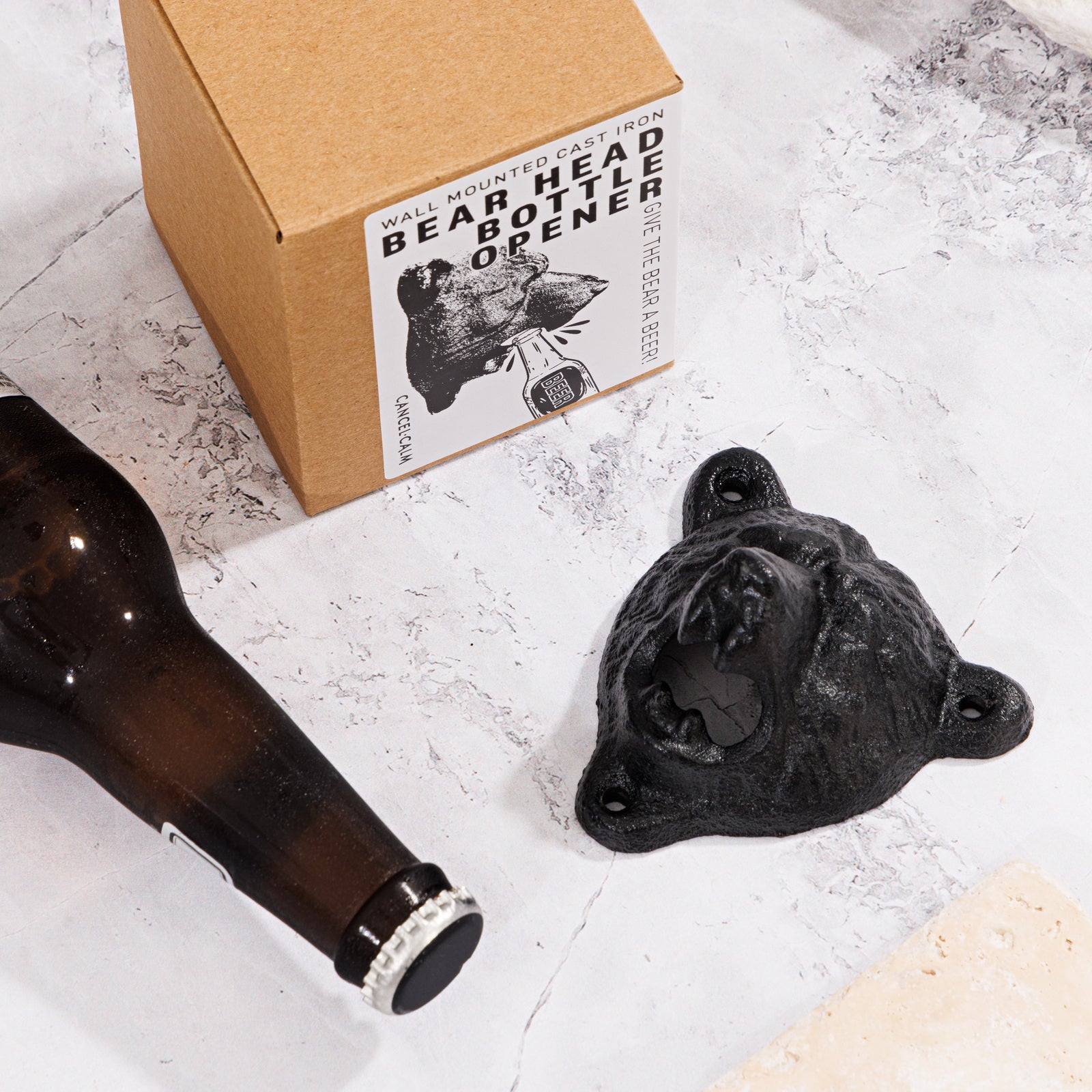 Bear Head Bottle Opener - Pure Apotheca