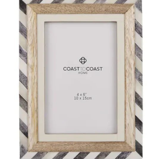 Beau Resin/Wood 4x6" Frame - Pure Apotheca