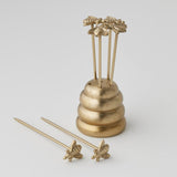 Bee Cocktail Picks Set/6 - Pure Apotheca