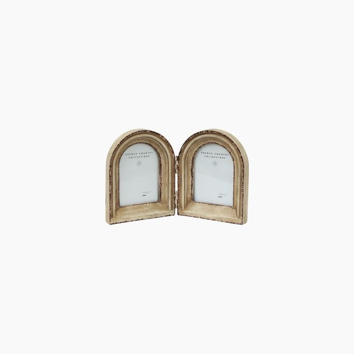 Beech Double Arch Photoframe 2.5x3.5” - Pure Apotheca