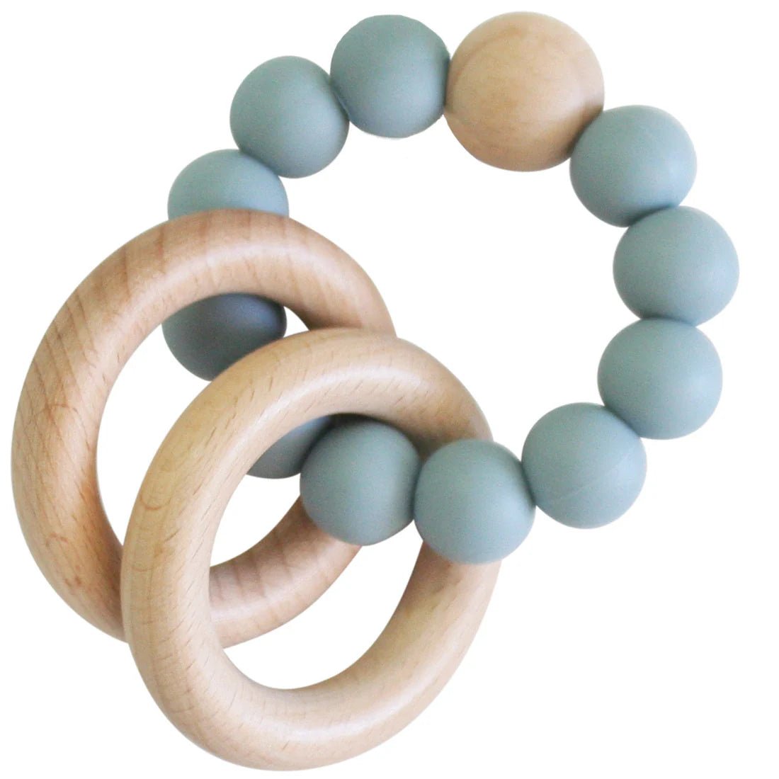 Beechwood Teether Ring Set Ether - Pure Apotheca