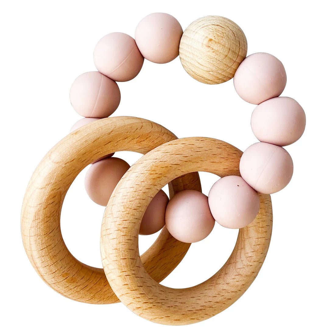 Beechwood Teether Ring Set Petal - Pure Apotheca