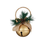 Bell Doorhanger Metal Gold - Pure Apotheca