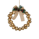 Bell Wreath Metal 26x5cm Gold - Pure Apotheca