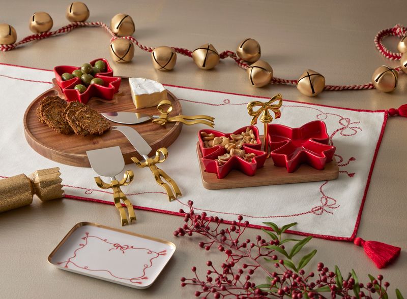 Bellezza Table Runner Red 35x150cm - Pure Apotheca