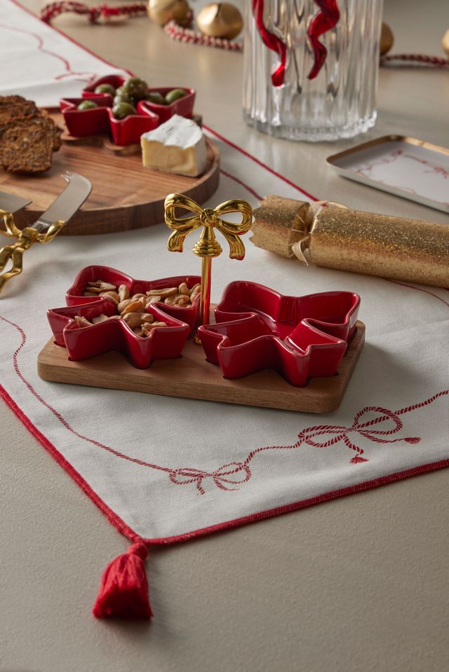 Bellezza Table Runner Red 35x150cm - Pure Apotheca