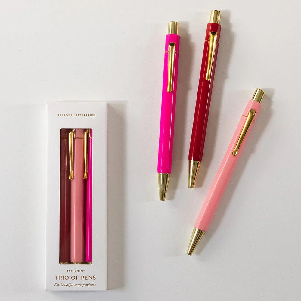 Berry Boxed Trio of Pens - Pure Apotheca