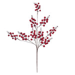 Berry Spray Foam/Wire 76cm Gloss Red - Pure Apotheca