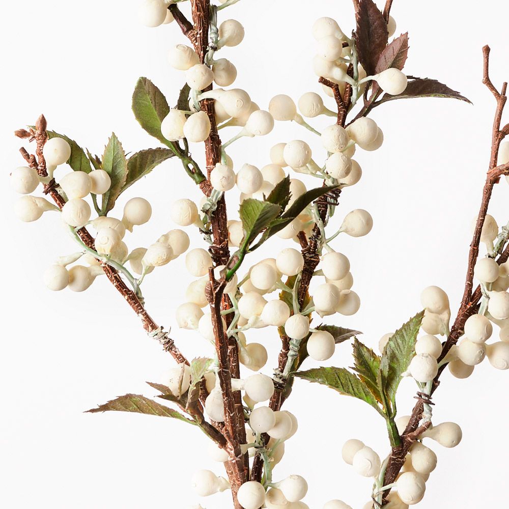 Berry Spray White 96cm - Pure Apotheca
