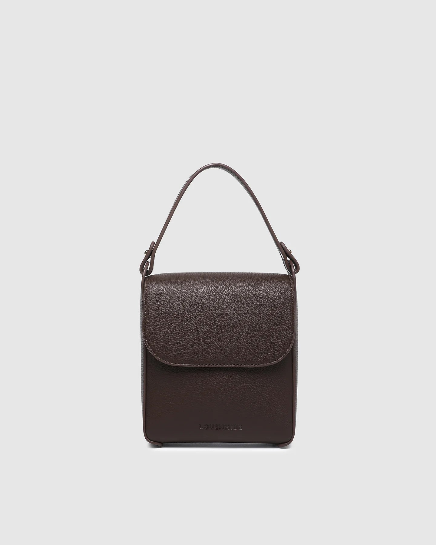 Bessie Crossbody Phone Bag Chocolate - Pure Apotheca