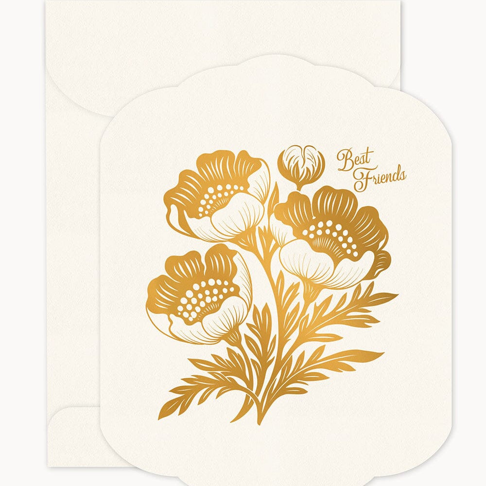 Best Friends Scallop Card - Pure Apotheca