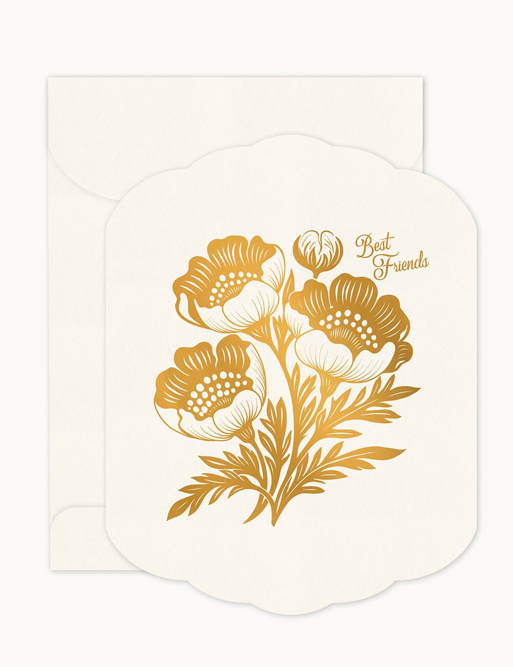 Best Friends Scallop Card - Pure Apotheca
