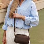 Bianca Crossbody Bag Chocolate - Pure Apotheca