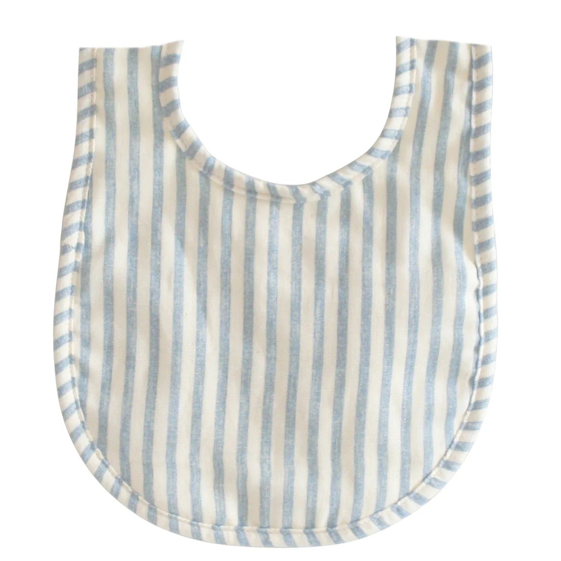 Bib Chambray Blue Stripe - Pure Apotheca