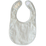 Bib Chambray Blue Stripe - Pure Apotheca