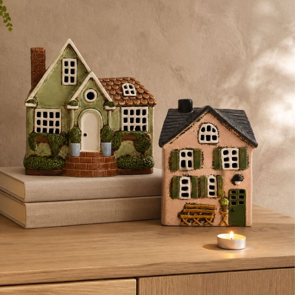 Bibury House Tealight Holder - Pure Apotheca