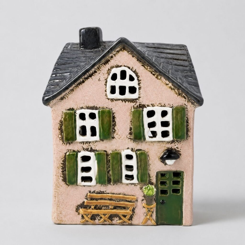 Bibury House Tealight Holder - Pure Apotheca
