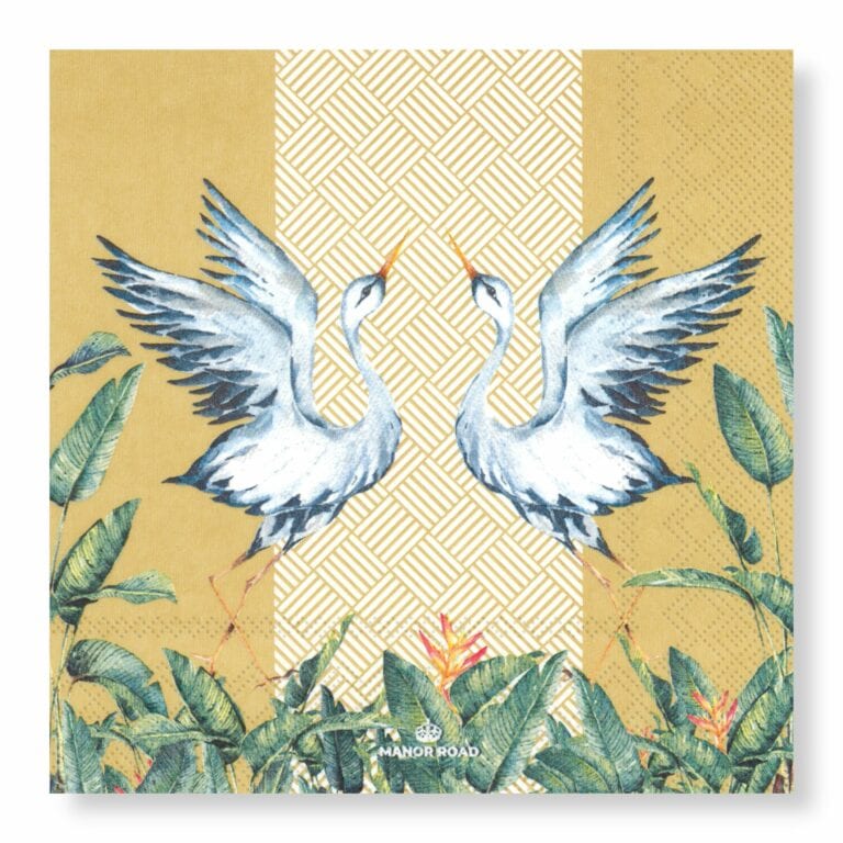 Birds of Paradise Luncheon Napkins 20pk - Pure Apotheca
