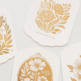Birthday Blooms for You Scallop Card - Pure Apotheca