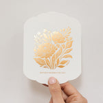 Birthday Blooms for You Scallop Card - Pure Apotheca