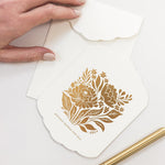 Birthday Blooms for You Scallop Card - Pure Apotheca