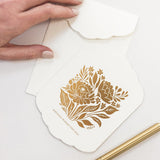 Birthday Blooms for You Scallop Card - Pure Apotheca