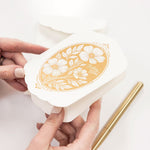 Birthday Wishes Scallop Card - Pure Apotheca