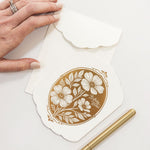Birthday Wishes Scallop Card - Pure Apotheca