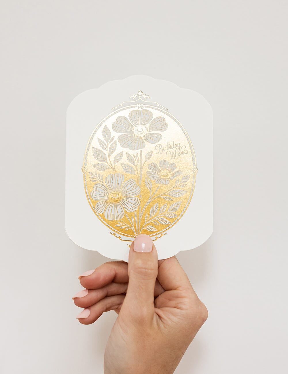 Birthday Wishes Scallop Card - Pure Apotheca