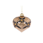 BLACK AND GOLD FLORAL ONION BAUBLE - Pure Apotheca