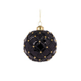 BLACK QUILTED PEARL BAUBLE - Pure Apotheca