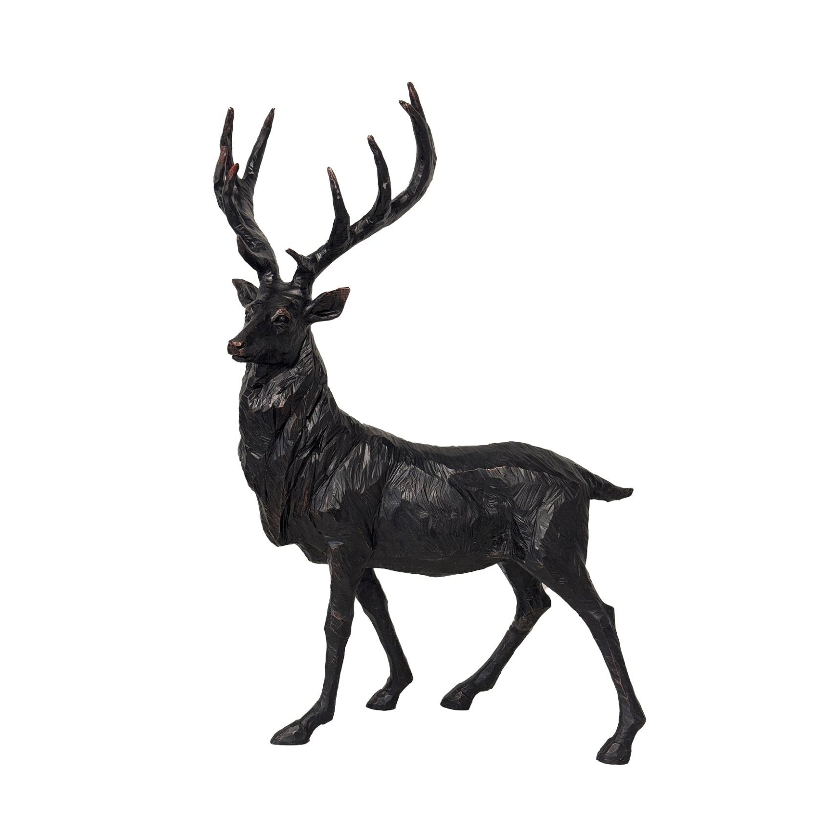 Black Stag Head Turning - Pure Apotheca