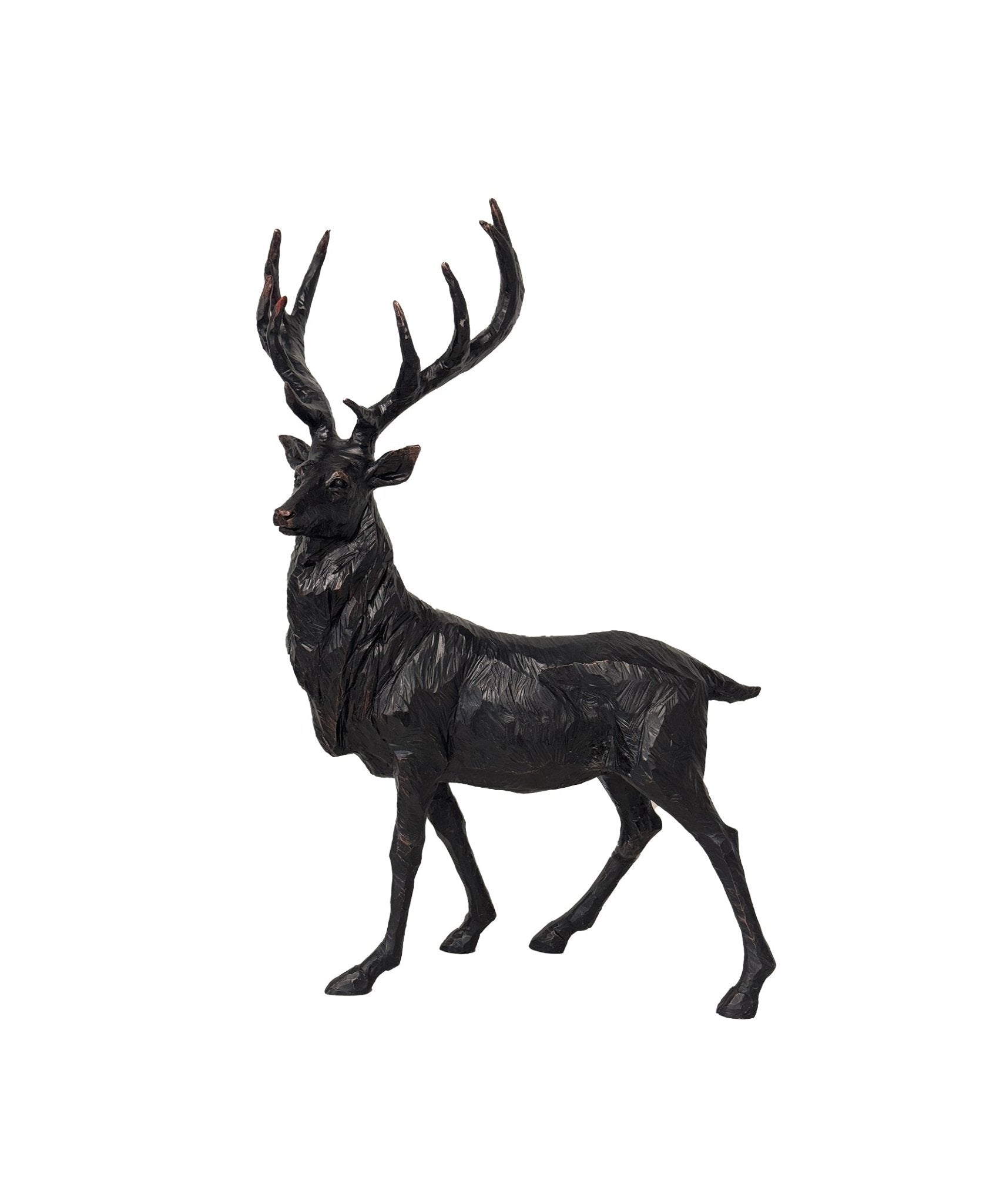 Black Stag Head Turning - Pure Apotheca