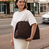 Blair Tote Bag Chocolate - Pure Apotheca