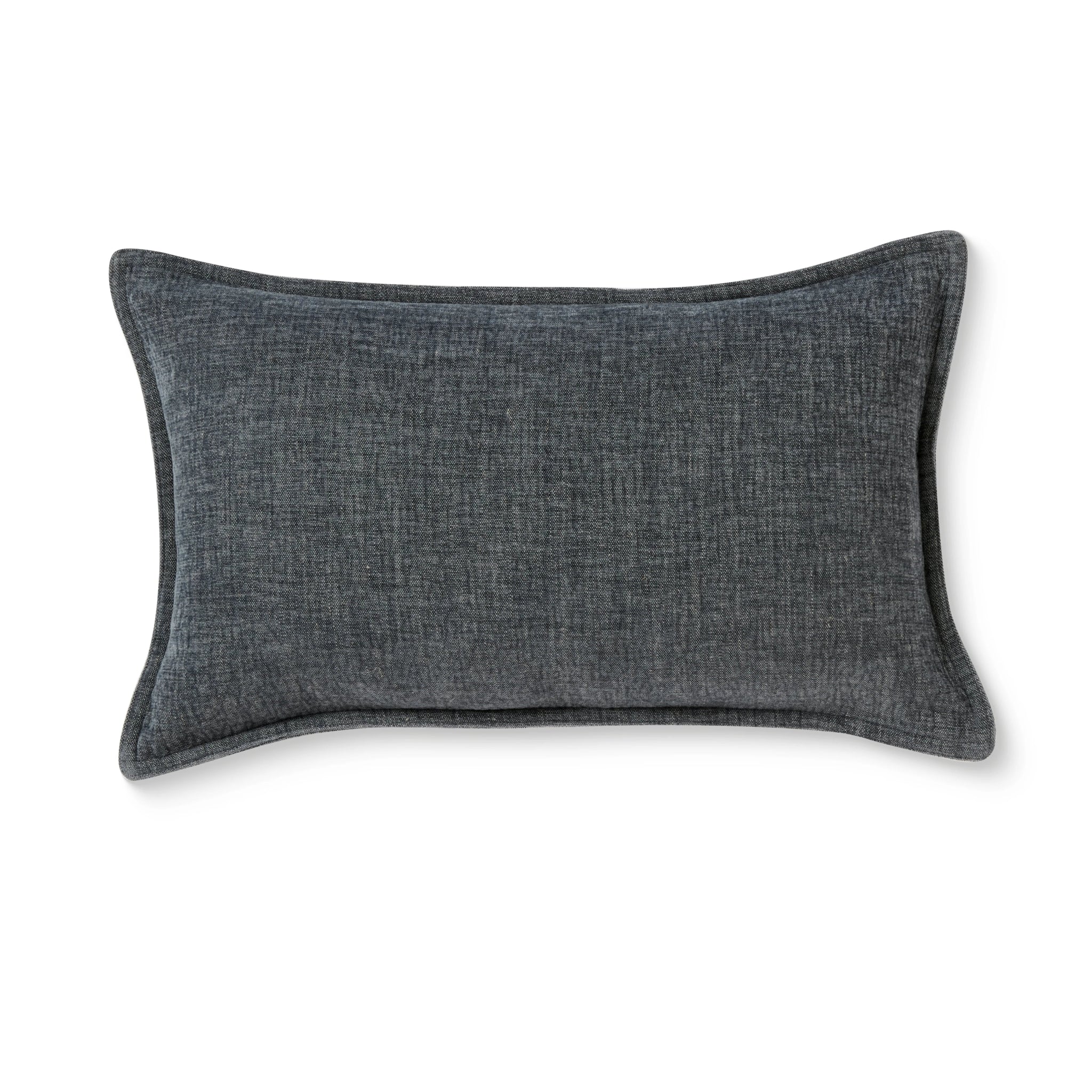 BLAKE DARK BLUE CUSHION 30X50CM - Pure Apotheca