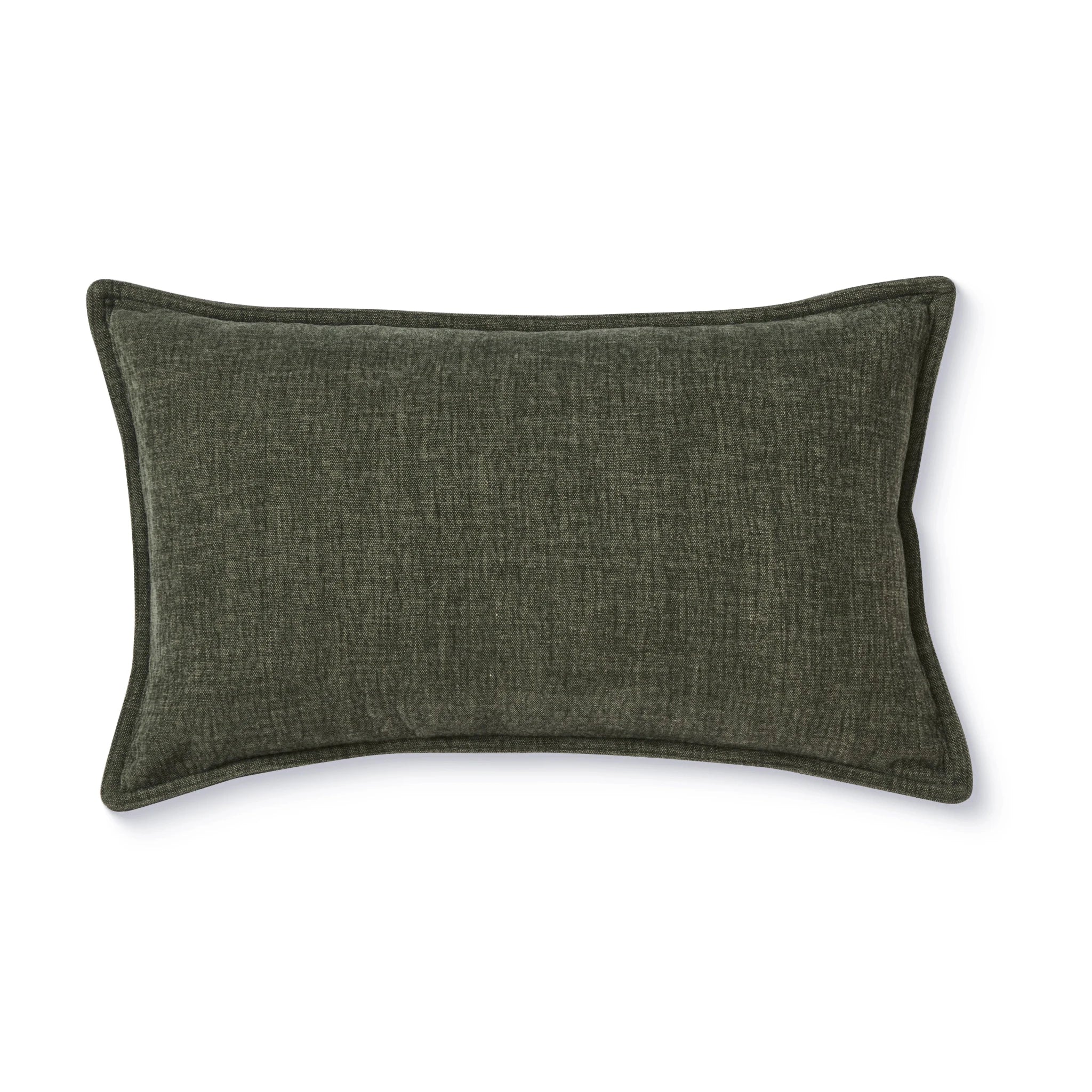 BLAKE DARK GREEN CUSHION 30X50CM - Pure Apotheca