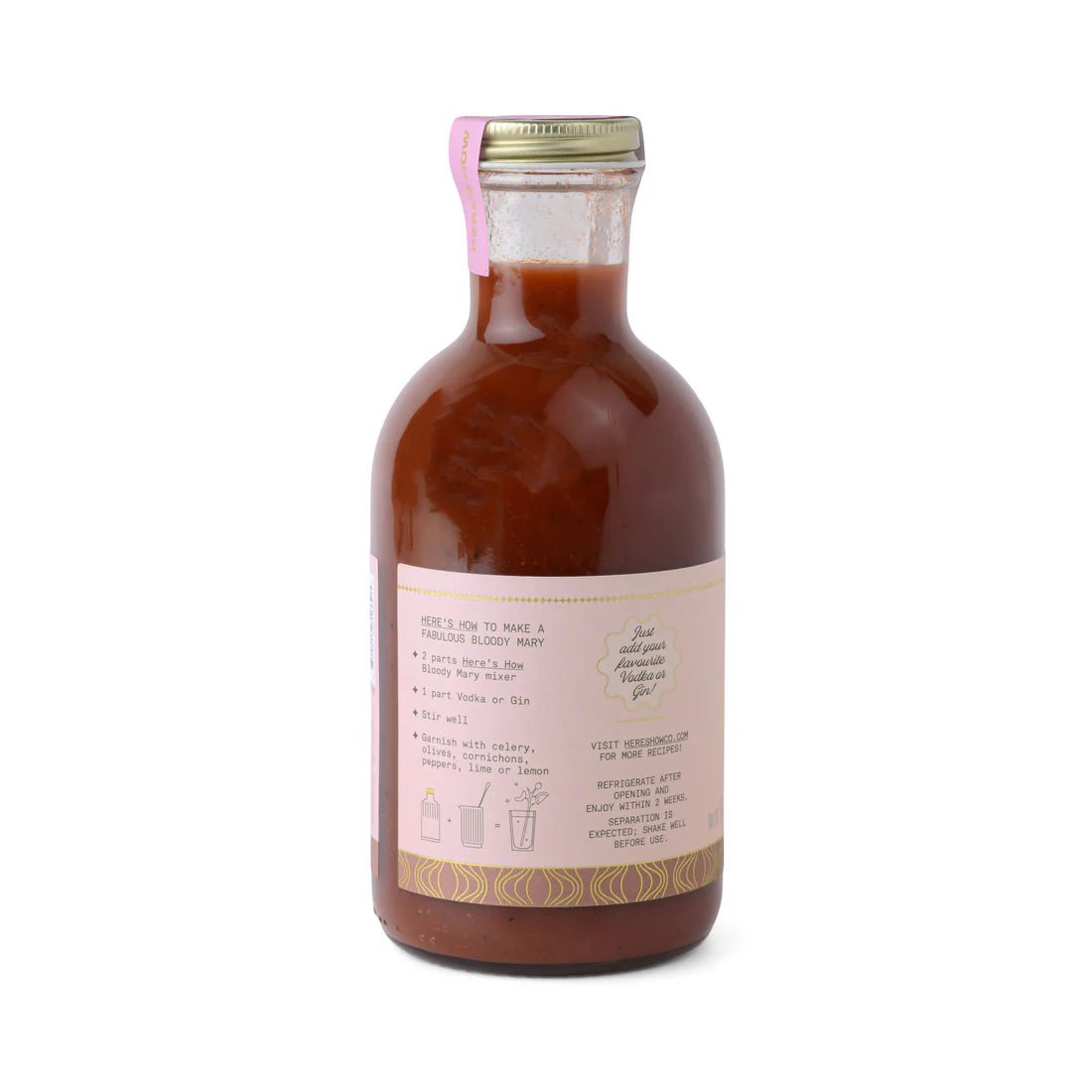 Bloody Mary Mixer 16oz - Pure Apotheca