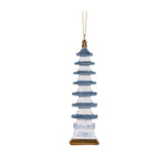 BLUE AND WHITE PAGODA HANGING - Pure Apotheca