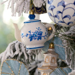 BLUE AND WHITE TEAPOT HANGING - Pure Apotheca
