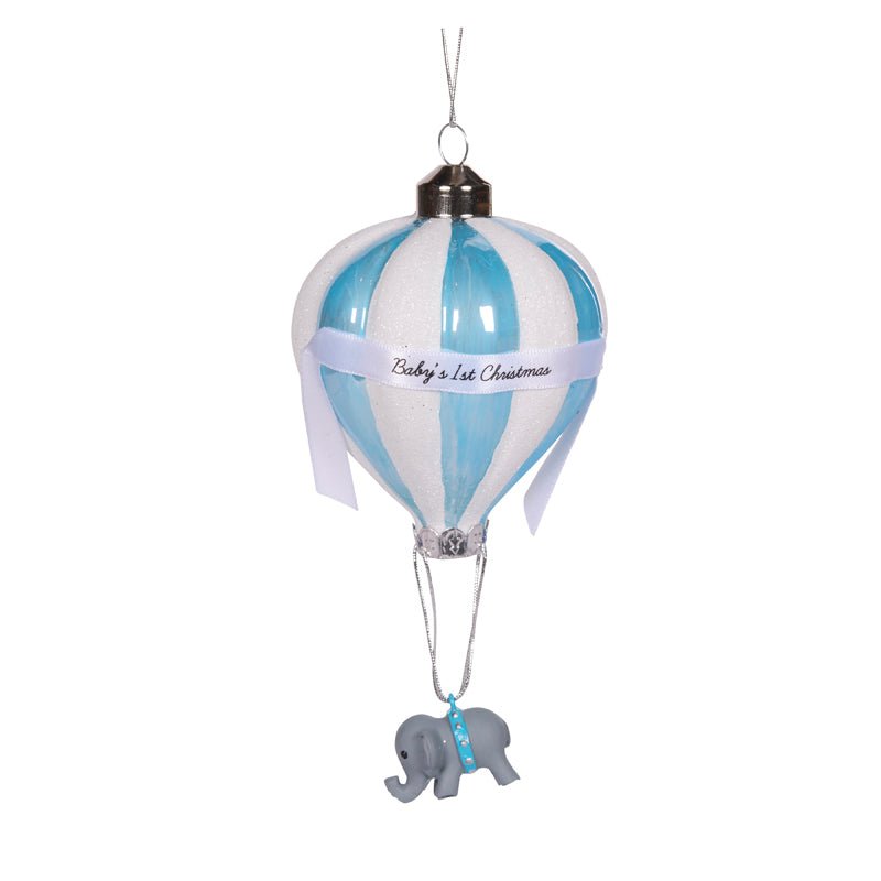 BLUE BABY'S 1ST CHRISTMAS ORNAMENT - Pure Apotheca