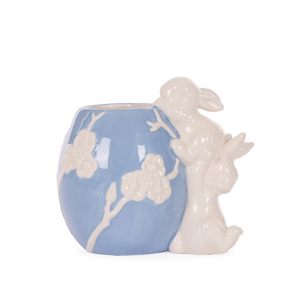 BLUE BUNNY BLOSSOM EGG VASE - Pure Apotheca