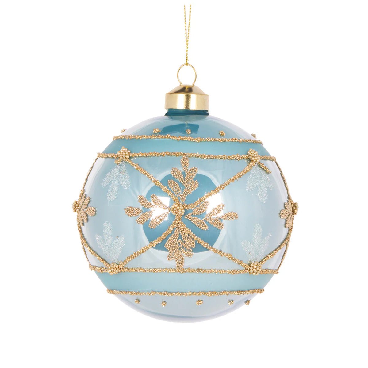 BLUE EMBELLISHED DECO BAUBLE - Pure Apotheca