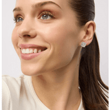 Blue Jelly Square Studs - Pure Apotheca