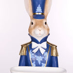 BLUE REGAL RABBIT NUTCRACKER WITH TRAY - Pure Apotheca