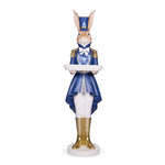 BLUE REGAL RABBIT NUTCRACKER WITH TRAY - Pure Apotheca