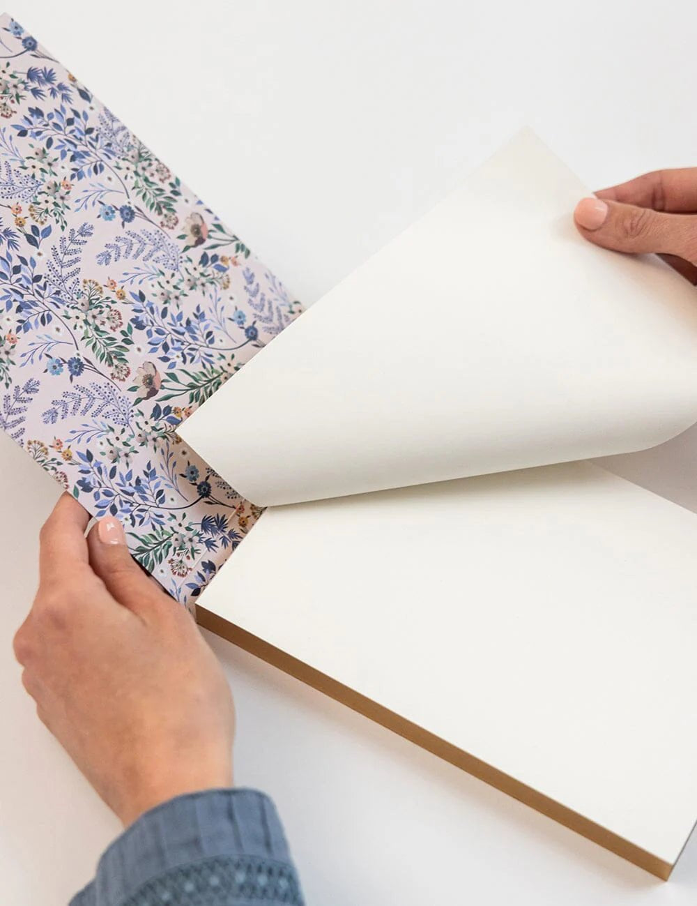 Bluebuds Notepad Desktop Jotter - Pure Apotheca